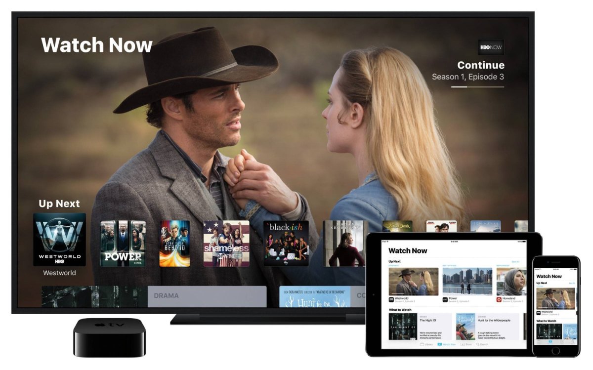 Ein Produktfoto der TV-App von Apple.