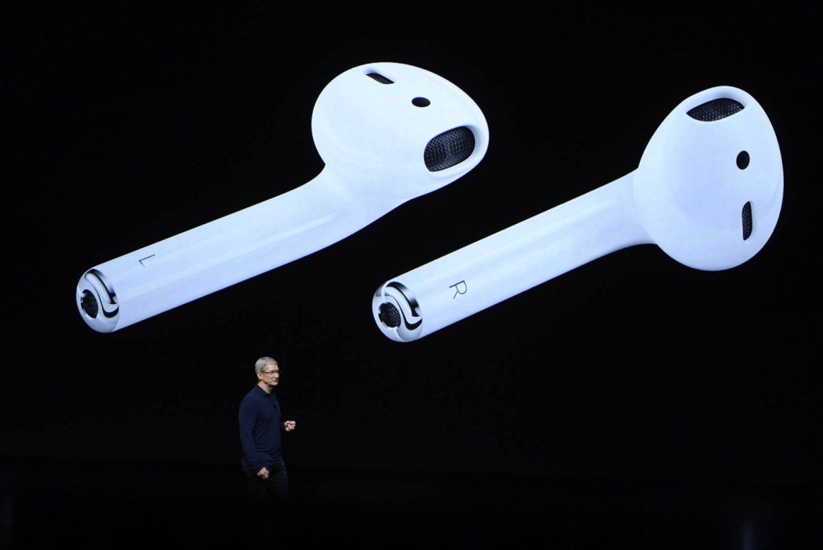 AirPods auf Keynote