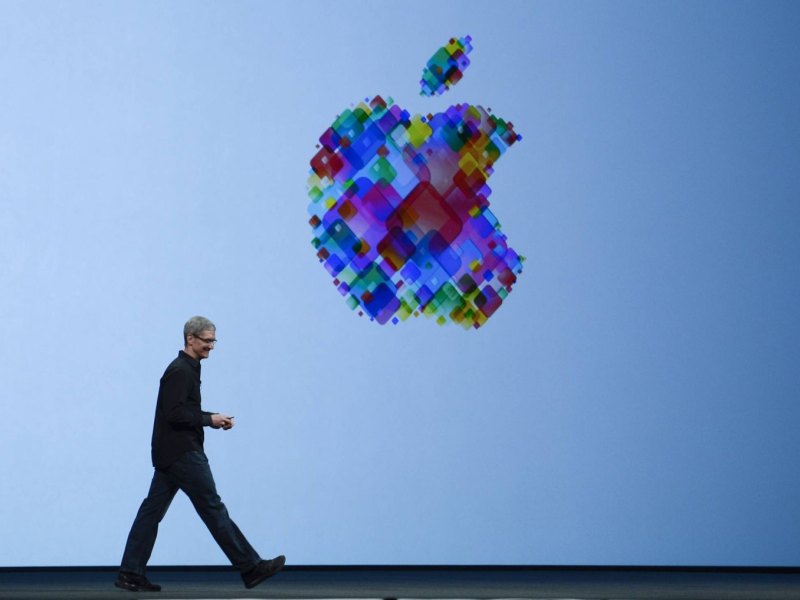 Tim Cook auf Keynote