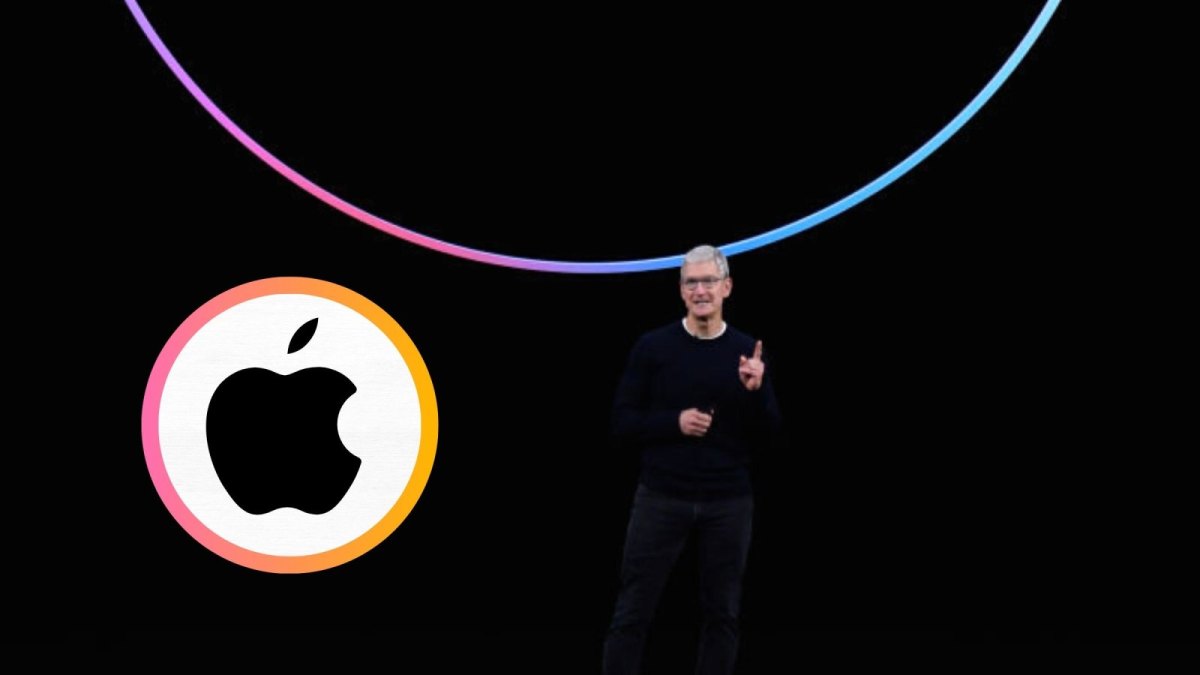 Tim Cook auf einer Apple Keynote-Präsentation