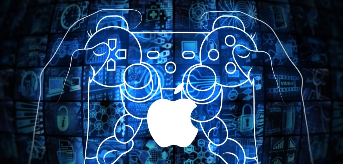 Controller-Schema und das Apple-Logo