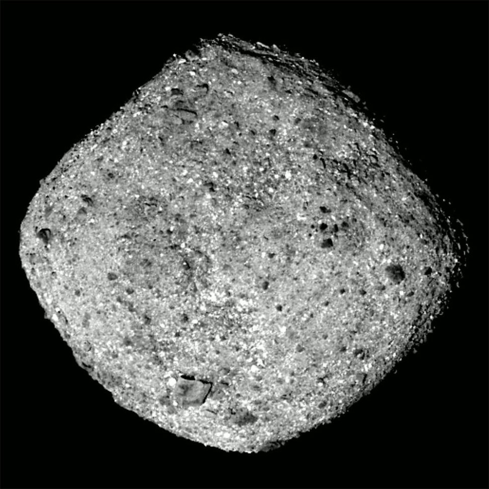 Das ist das erste Foto von Asteroid Bennu.