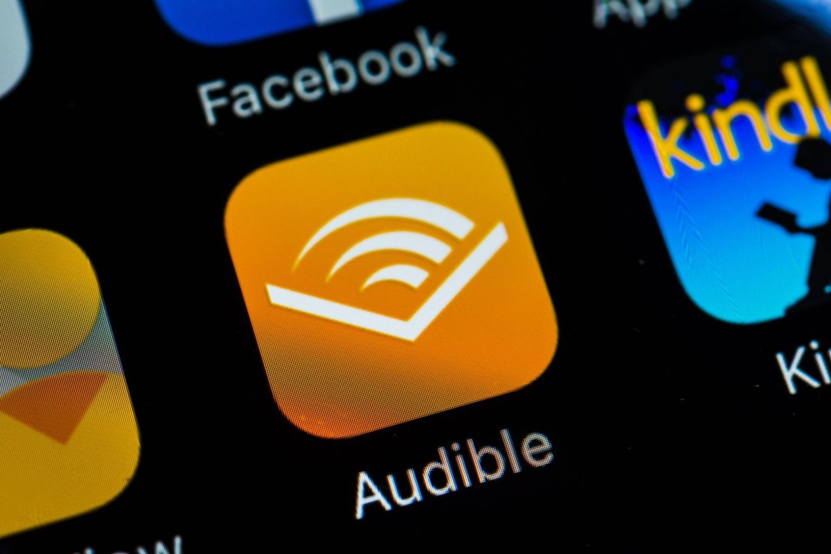 Audible-App-Logo auf dem Smartphone