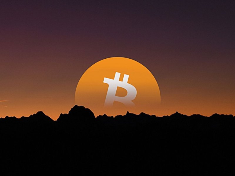 Bitcoin versinkt hinter dem Horizont