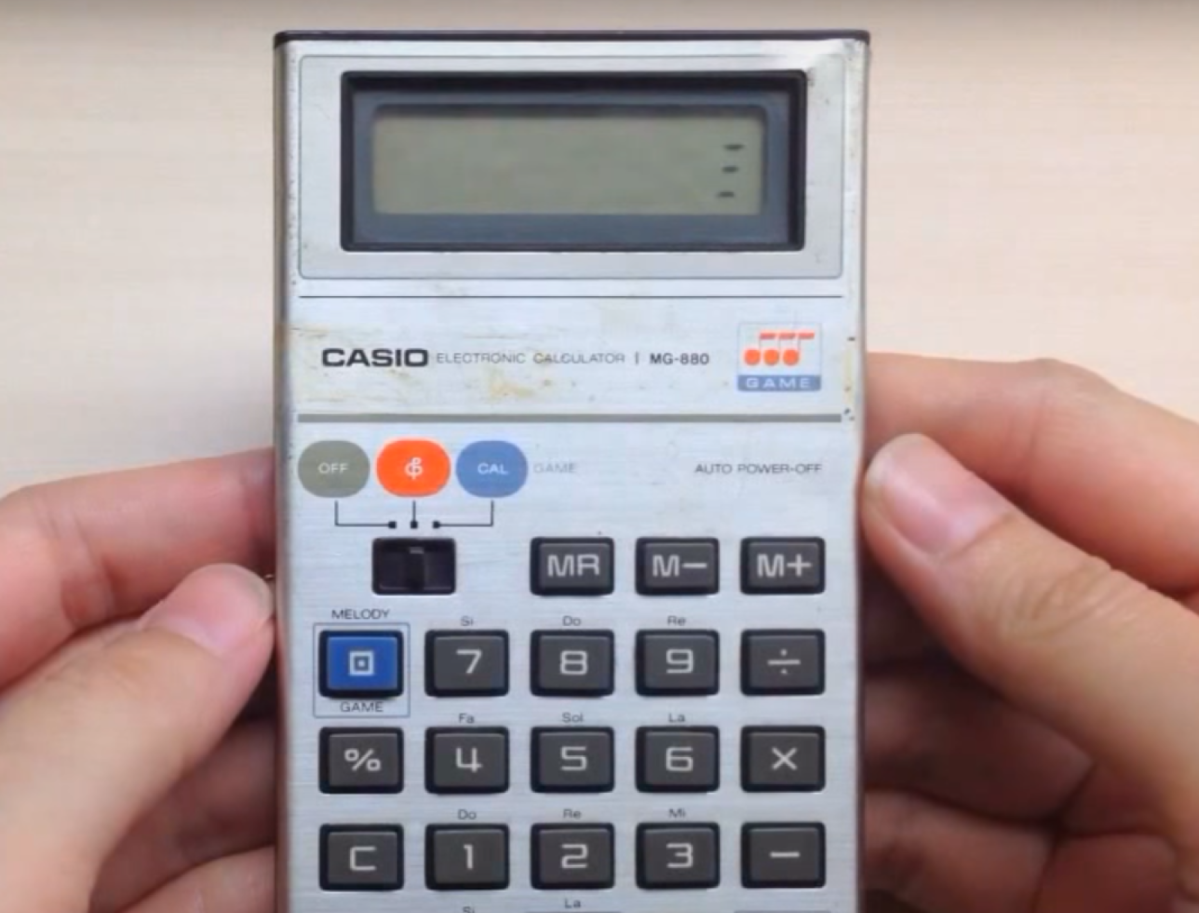 Der Casio MG-880.