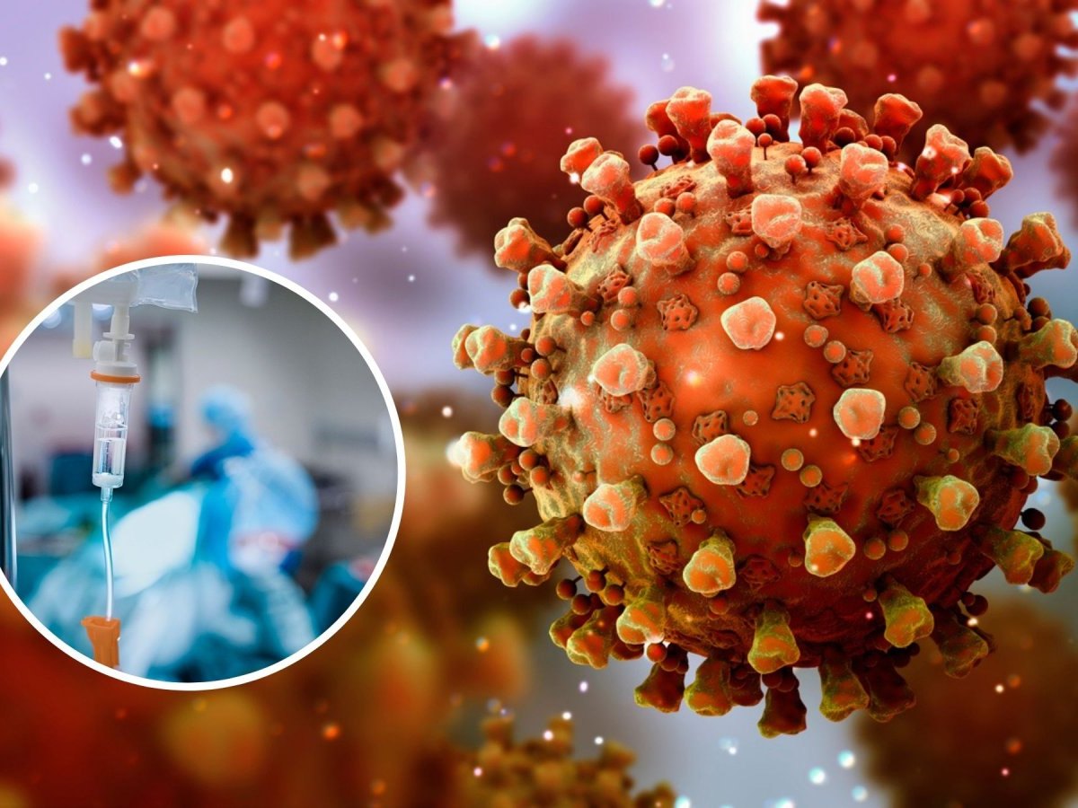 Coronvirus-Zellen.