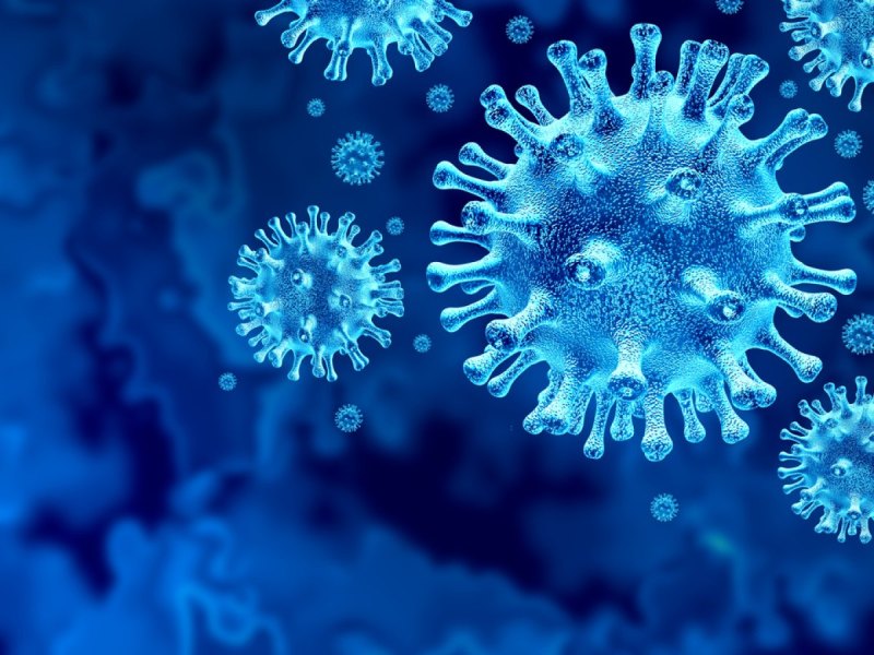 Coronavirus-Zellen.
