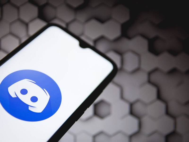 Discord Logo auf Handy