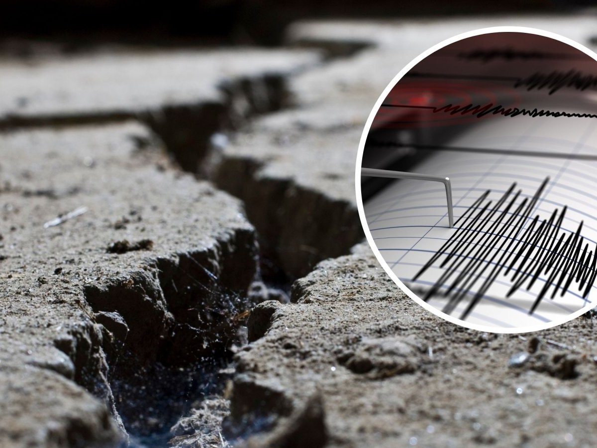 Seismische Aktivität wird aufgezeichnet.