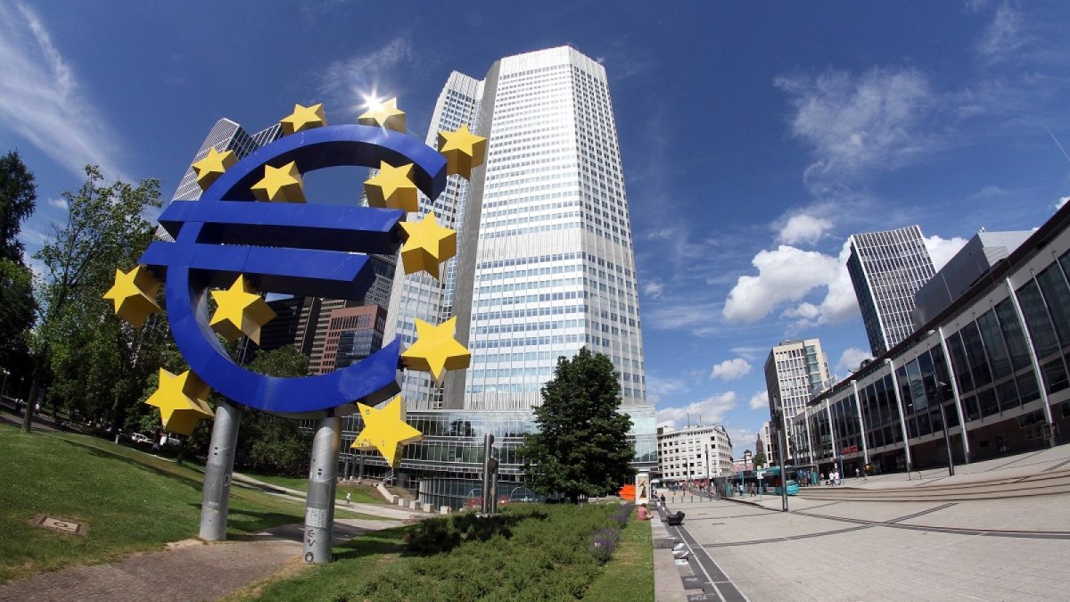 Europäische Zentralbank in Frankfurt am Main.