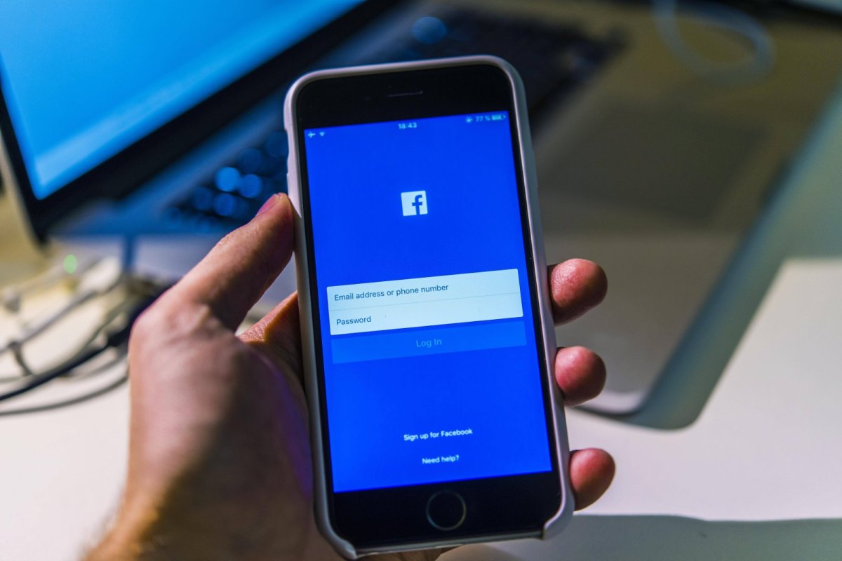 Facebook auf dem Smartphone