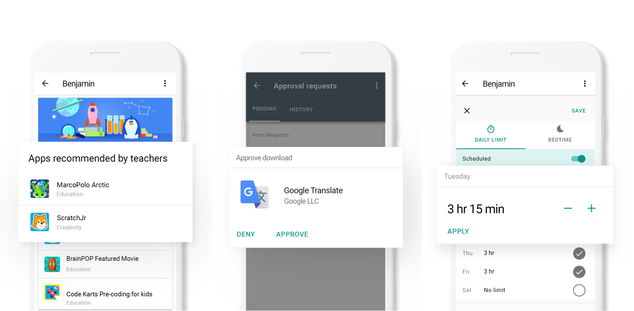 Neue Features kommen für die App Family Link von Google.
