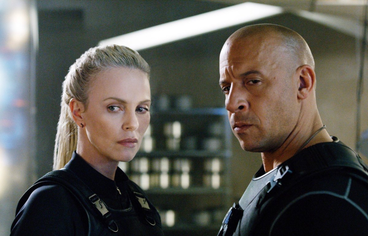 fast and furious 8 charlize theron vin diesel