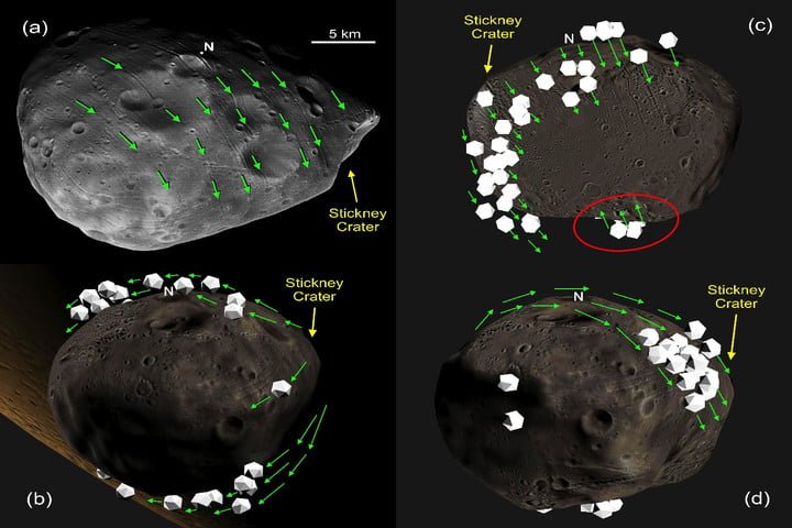 Ein Asteroid könnte die Furchen auf dem Mars-Mond Phobos verursacht haben.