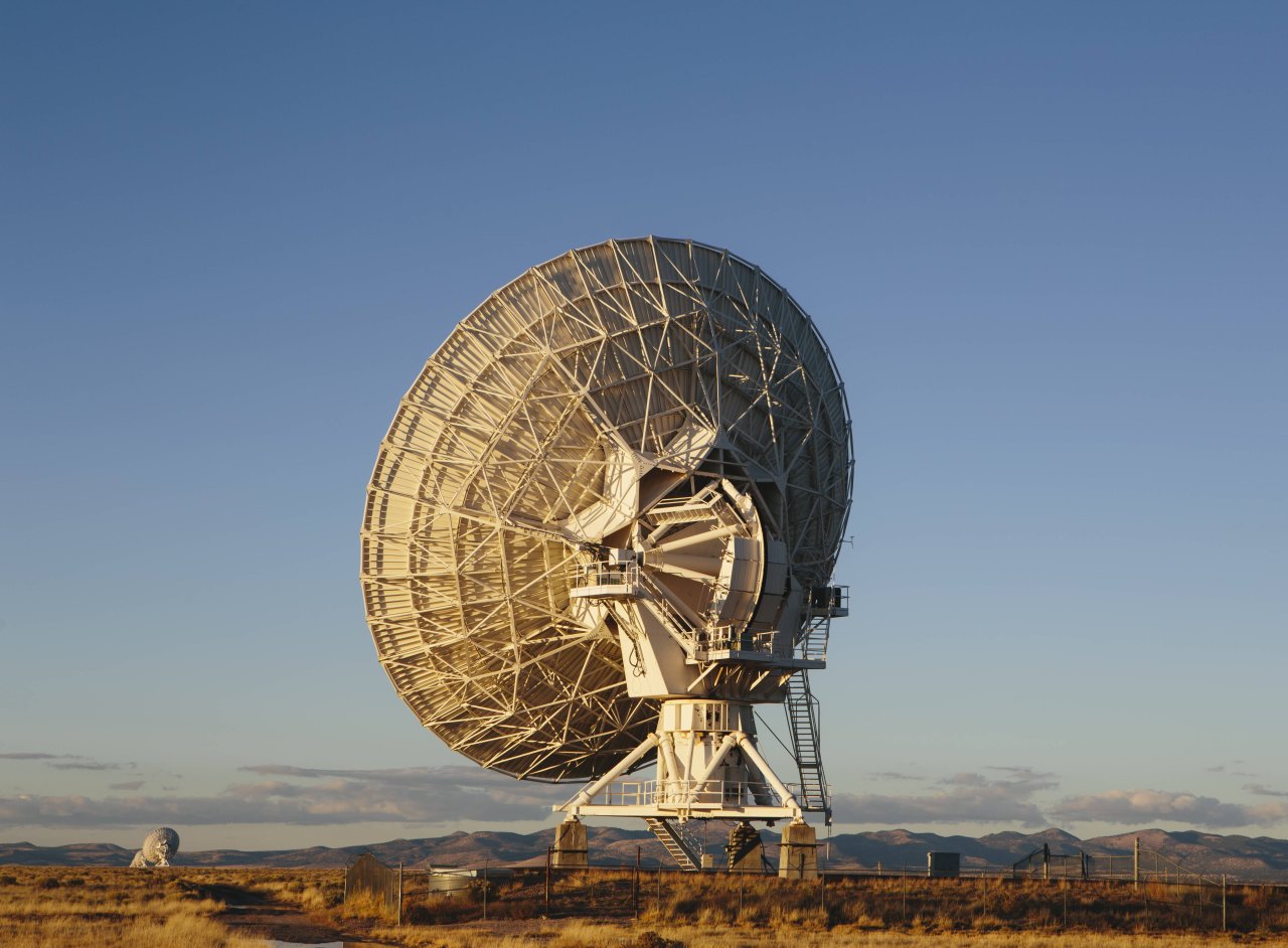 Auf der Suche nach Leben außerhalb unseres Planeten setzen Forscher auf Radioteleskope wie dieses. Das Very Large Array, kurz VLA, wurde 1972 errichtet und steht in den USA. 