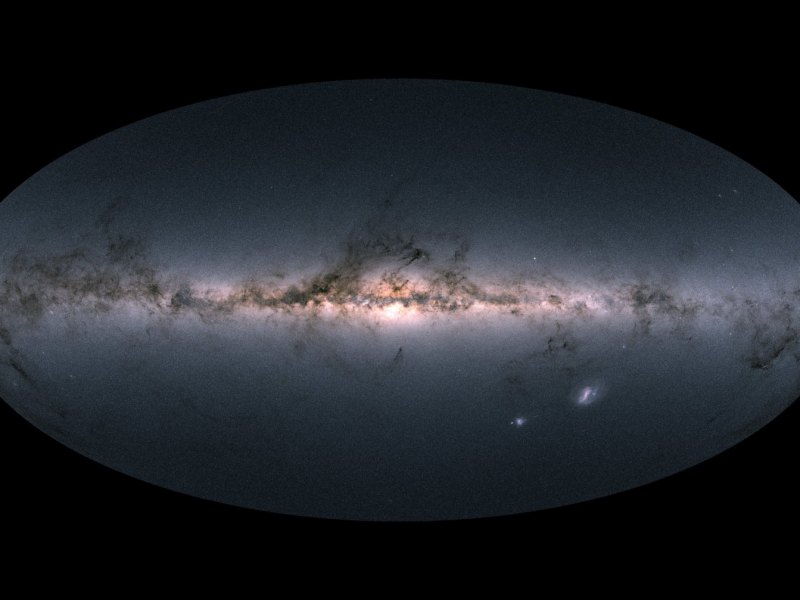 Aufnahmen der Gaia-Mission der ESA.