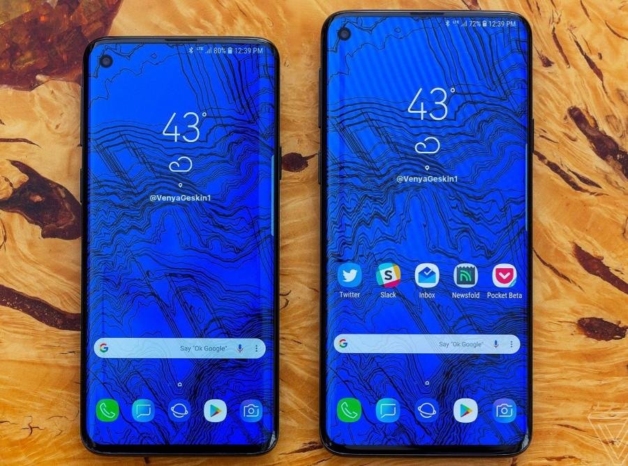 Das Galaxy S10 mit 5G-Technologie von Samsung könnte alle bisherigen Android-Smartphones überflügeln (Bild zeigt nur mögliches Konzept des S10).