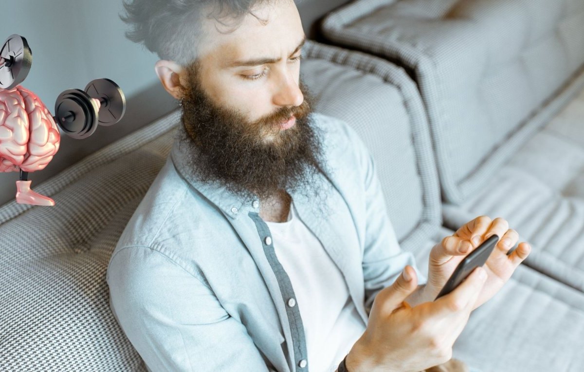 Gehirnjogging auf dem Smartphone