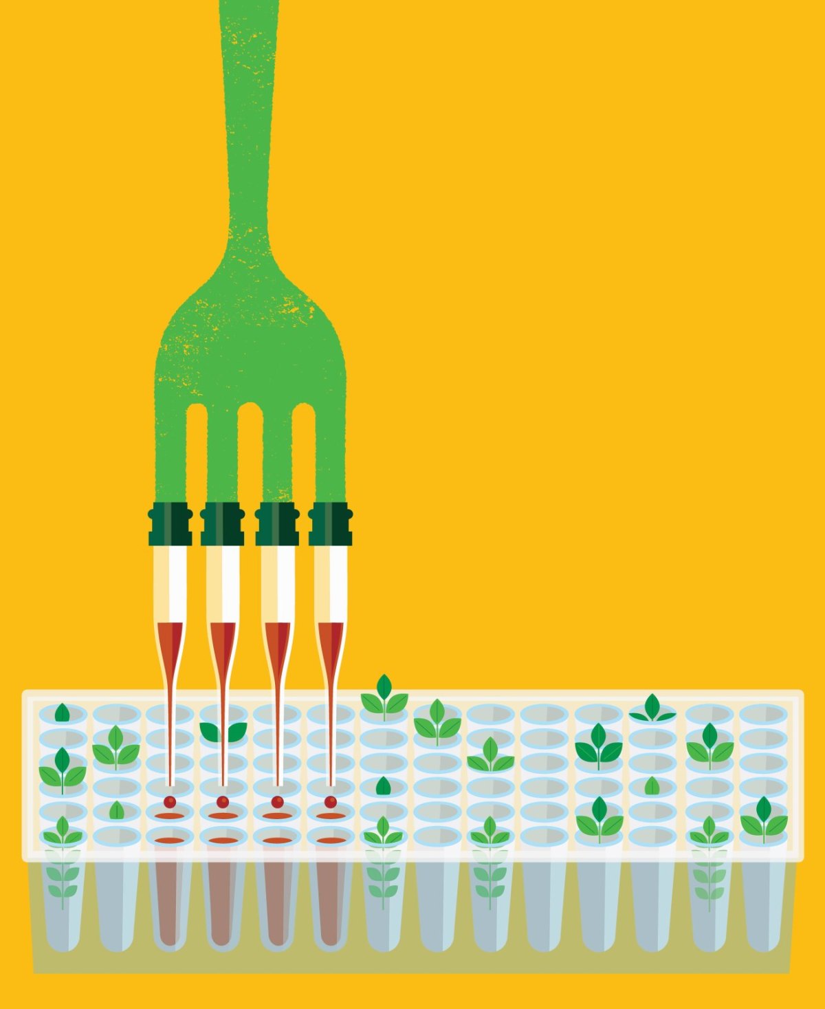 Illustration einer Pipette