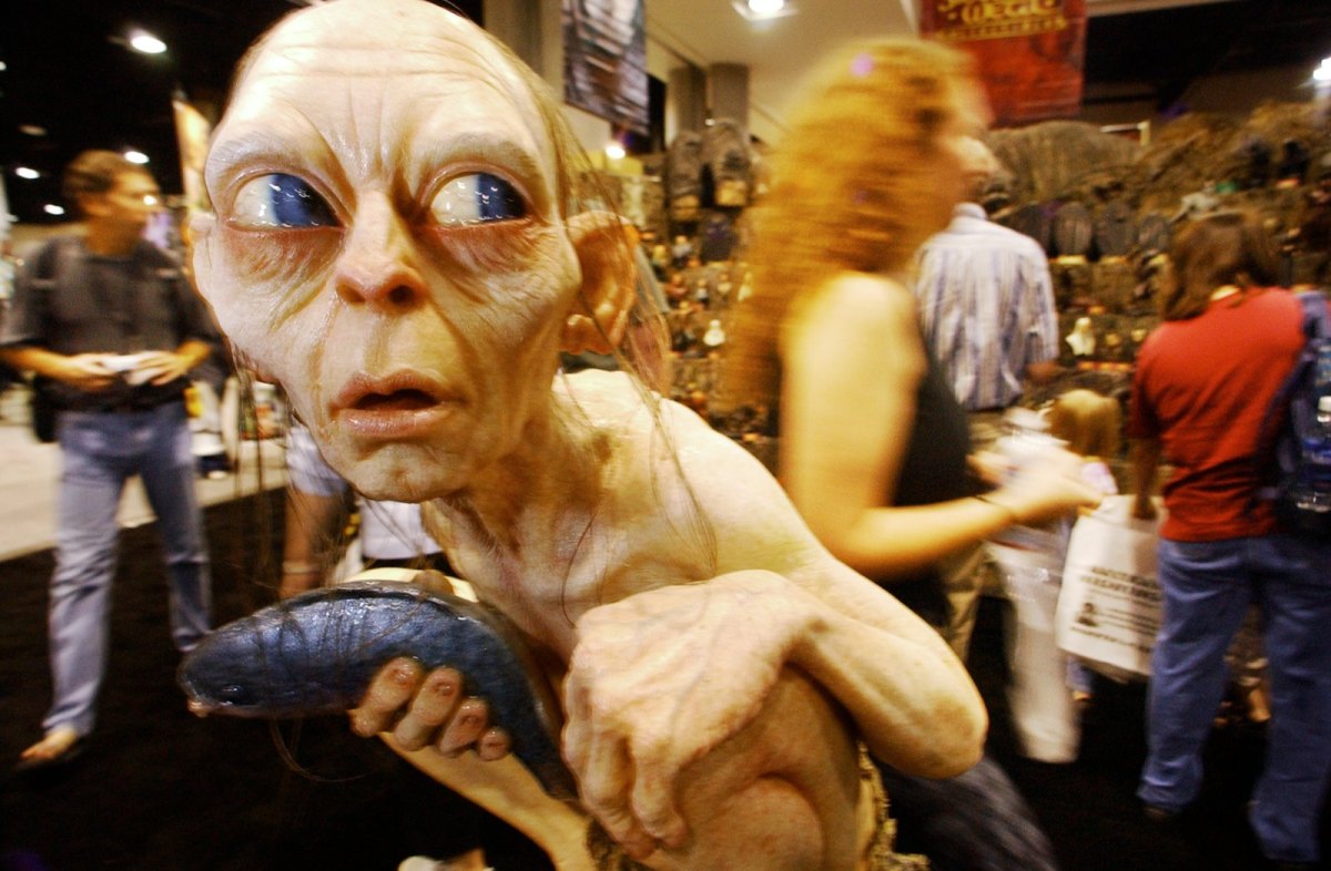 Figur des Herr der Ringe-Charakters Gollum