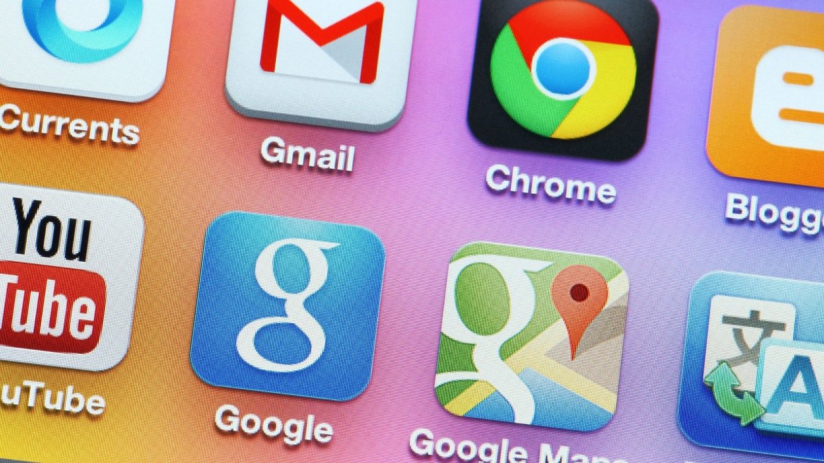 Verschiedene Google-Apps