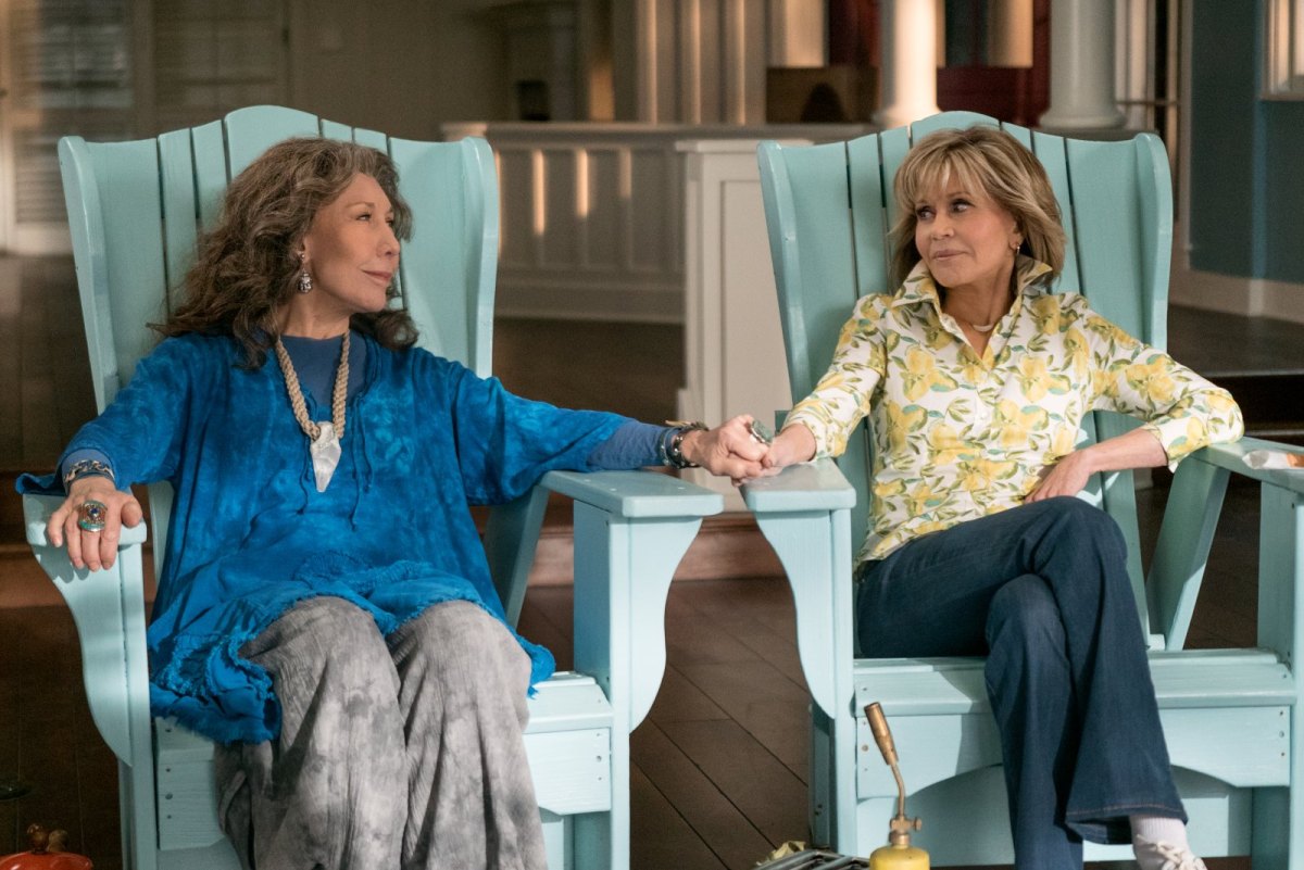 "Grace and Frankie" Szene