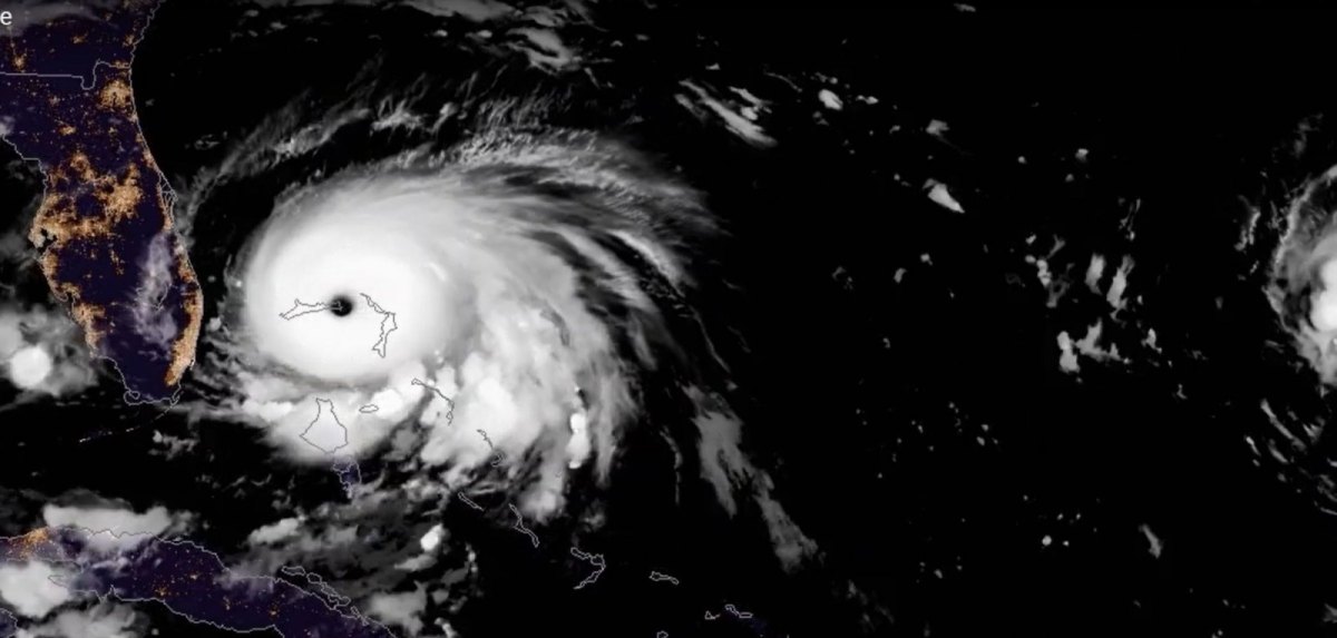 Hurrikan Dorian Satellitenaufnahmen