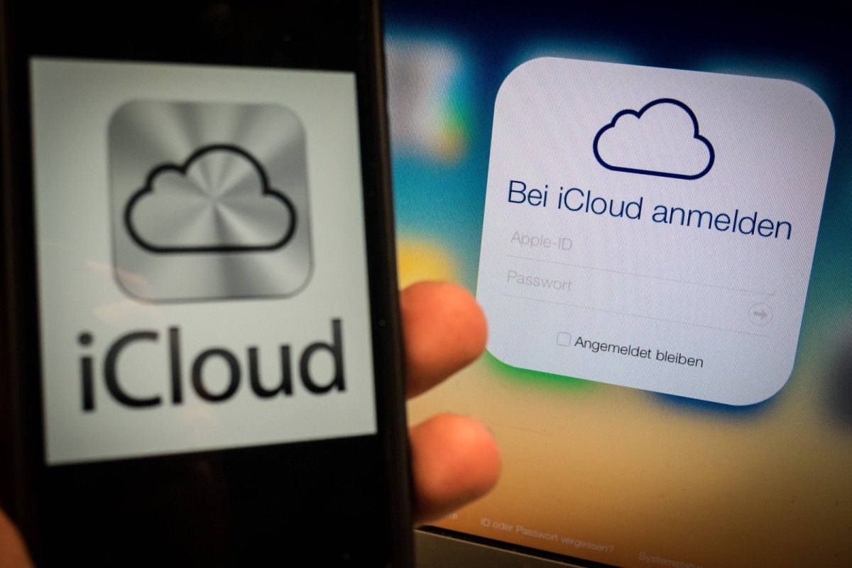 iPhone meldet sich in iCloud an