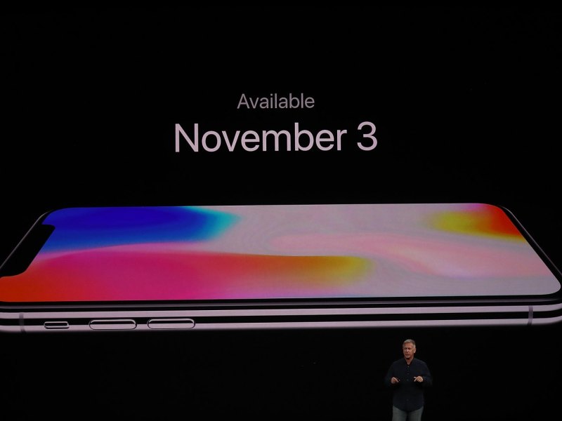 Am 27. Oktober beginnt der Vorverkauf für Apples neues iPhone X.
