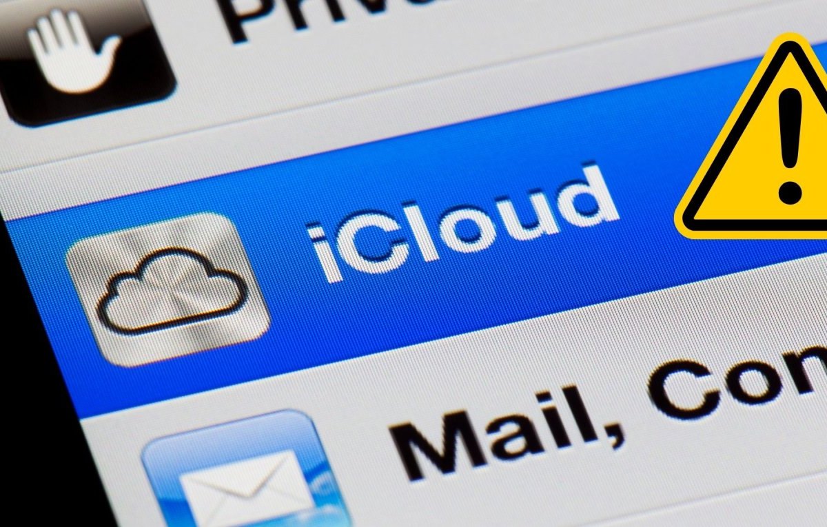 iCloud-Störung