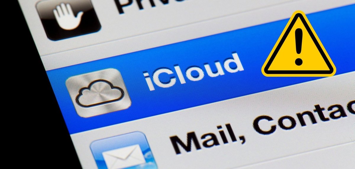 iCloud-Störung