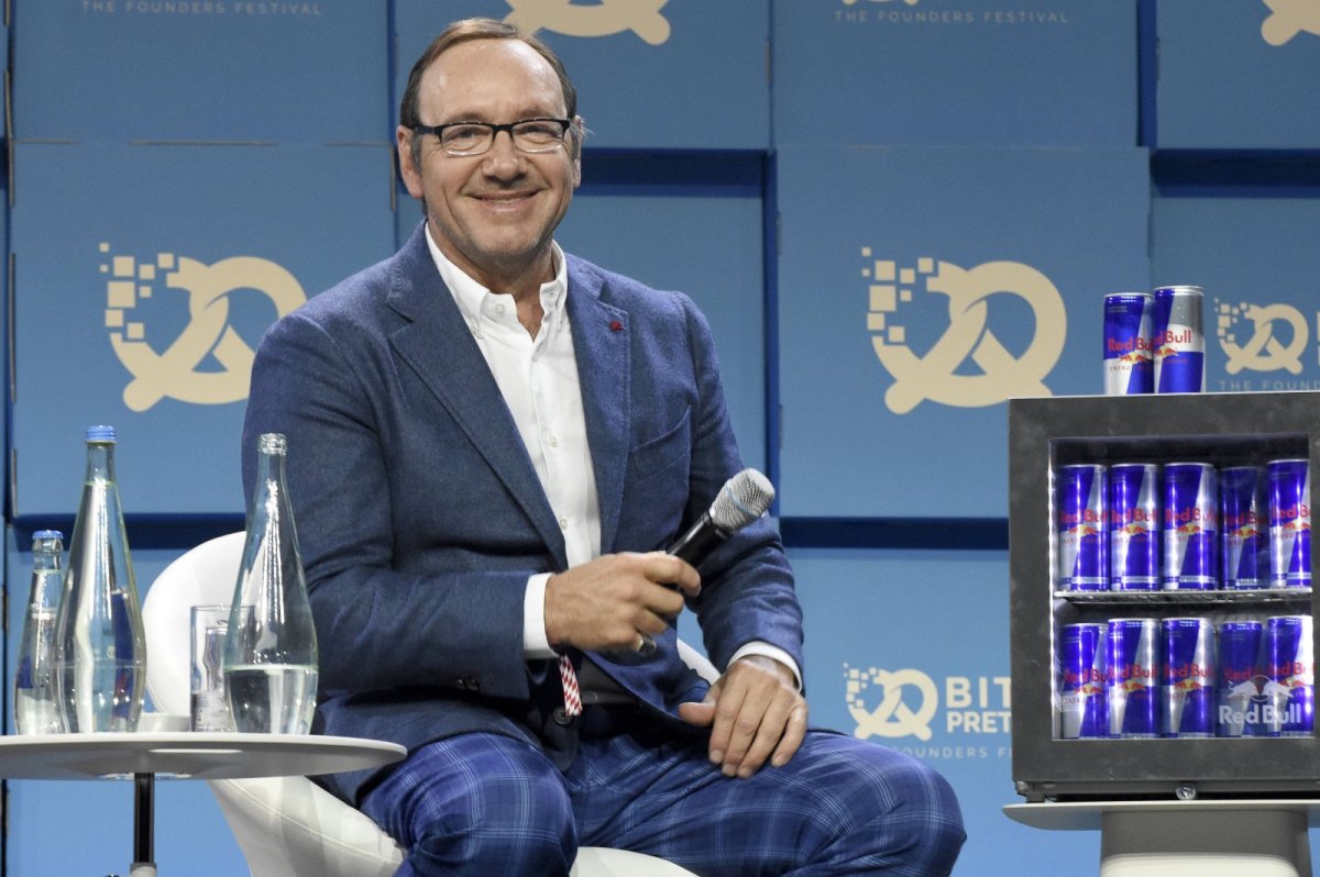 Kevin Spacey auf der diesjährigen Bits & Pretzels.