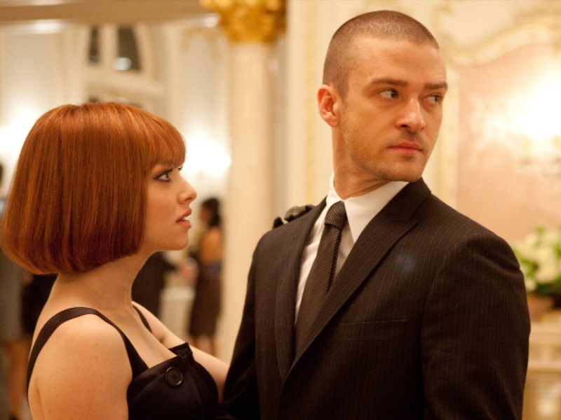 Amanda Seyfried und Justin Timberlake in "In Time"