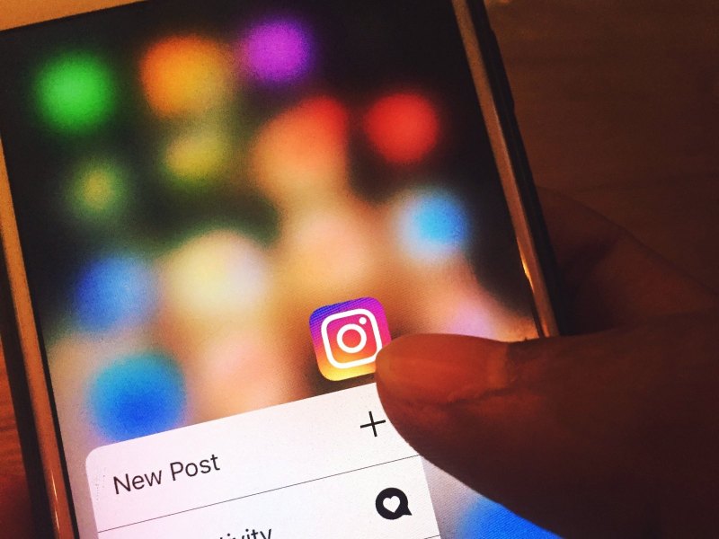 Instagram auf Smartphone