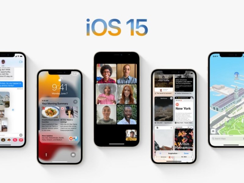 iOS 15 Betriebssystem