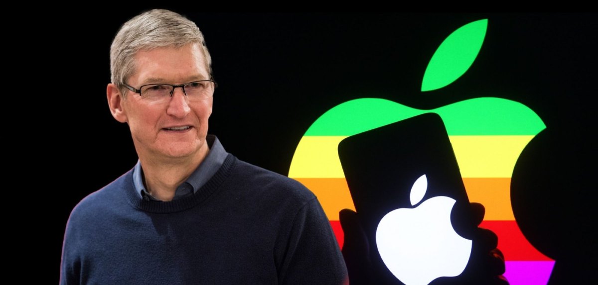 Tim Cook mit iPhone 15 (Pro)