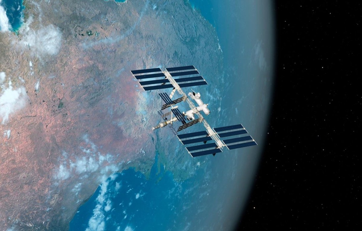 Die internationale Raumstation ISS
