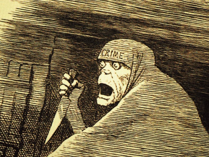 Illustration von Jack the Ripper