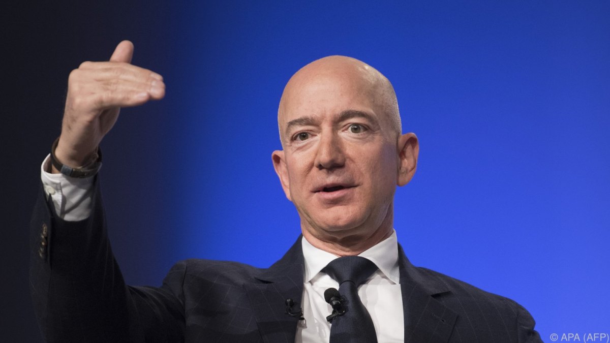 Der reichste Mann der Welt: Jeff Bezos.