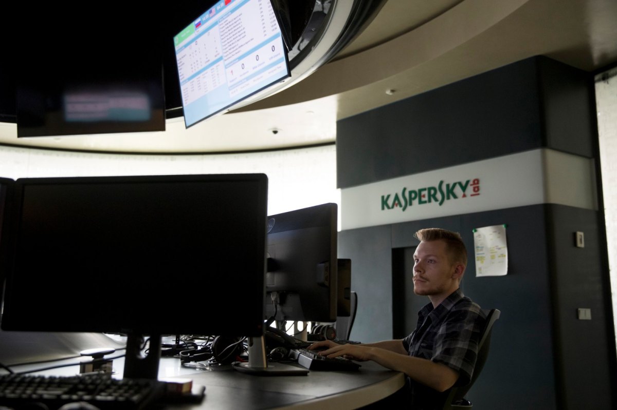 IT-Mitarbeiter im Kaspersky Lab.