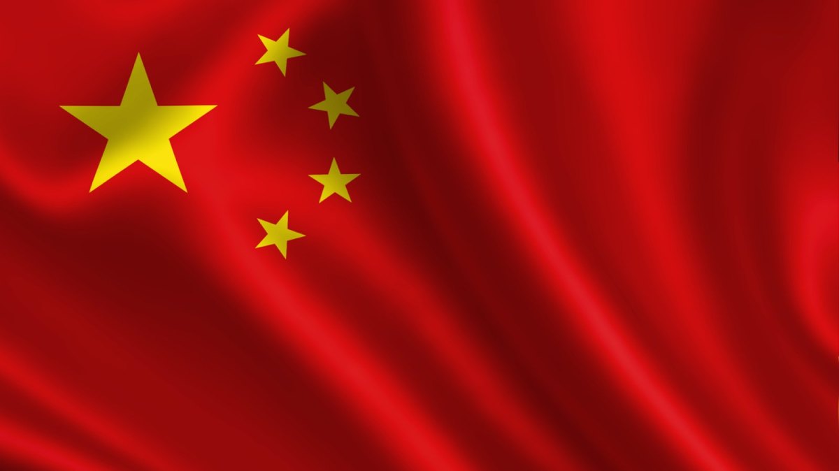 Flagge der Volksrepublik China