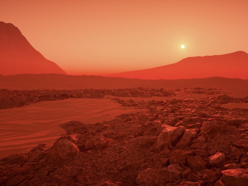 leben auf dem mars