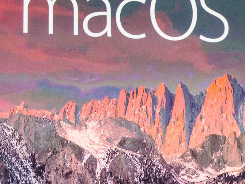 macOS Sierra wird auf einer Apple-Entwicklerkonferenz vorgestellt.