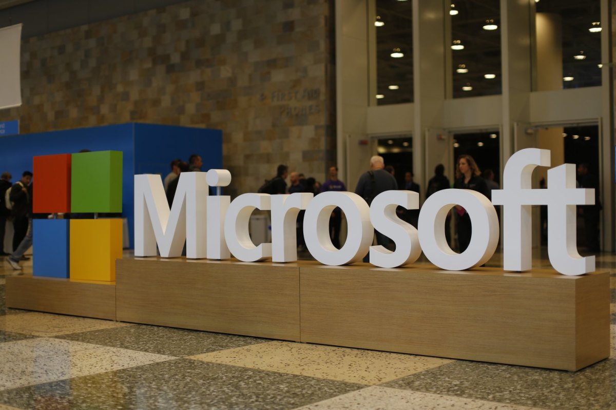 Das Microsoft-Logo.