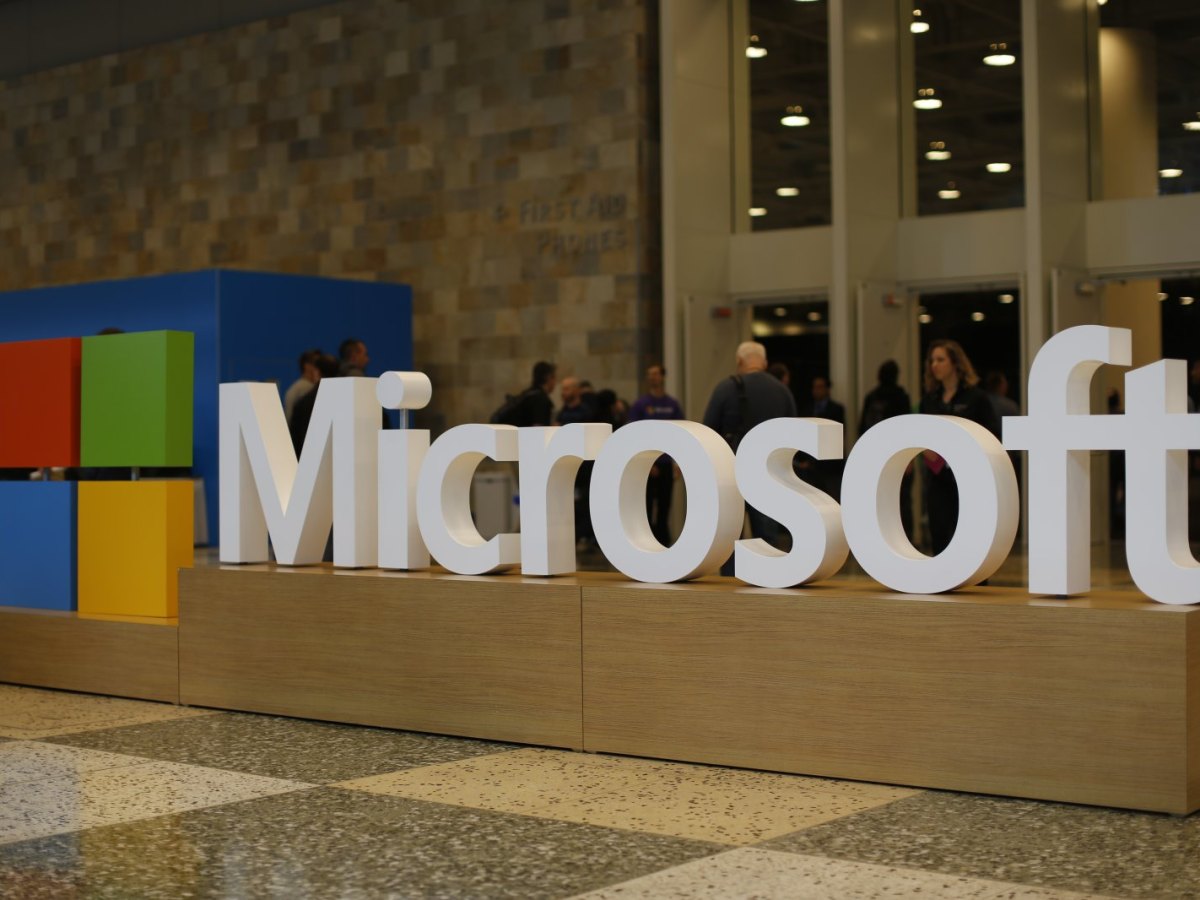 Das Microsoft-Logo.