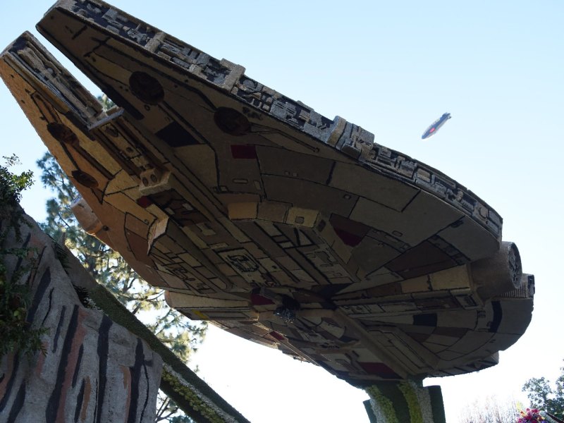 Modell des Star Wars Millennium Falcon