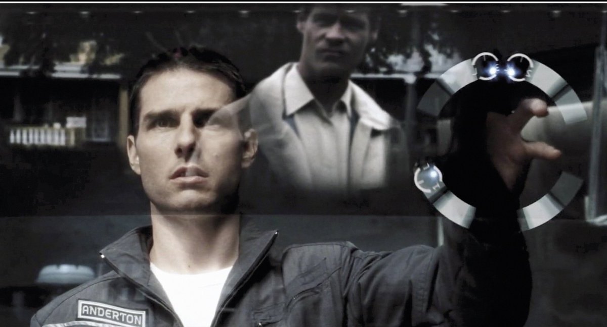 Tom Cruise in Minority Report