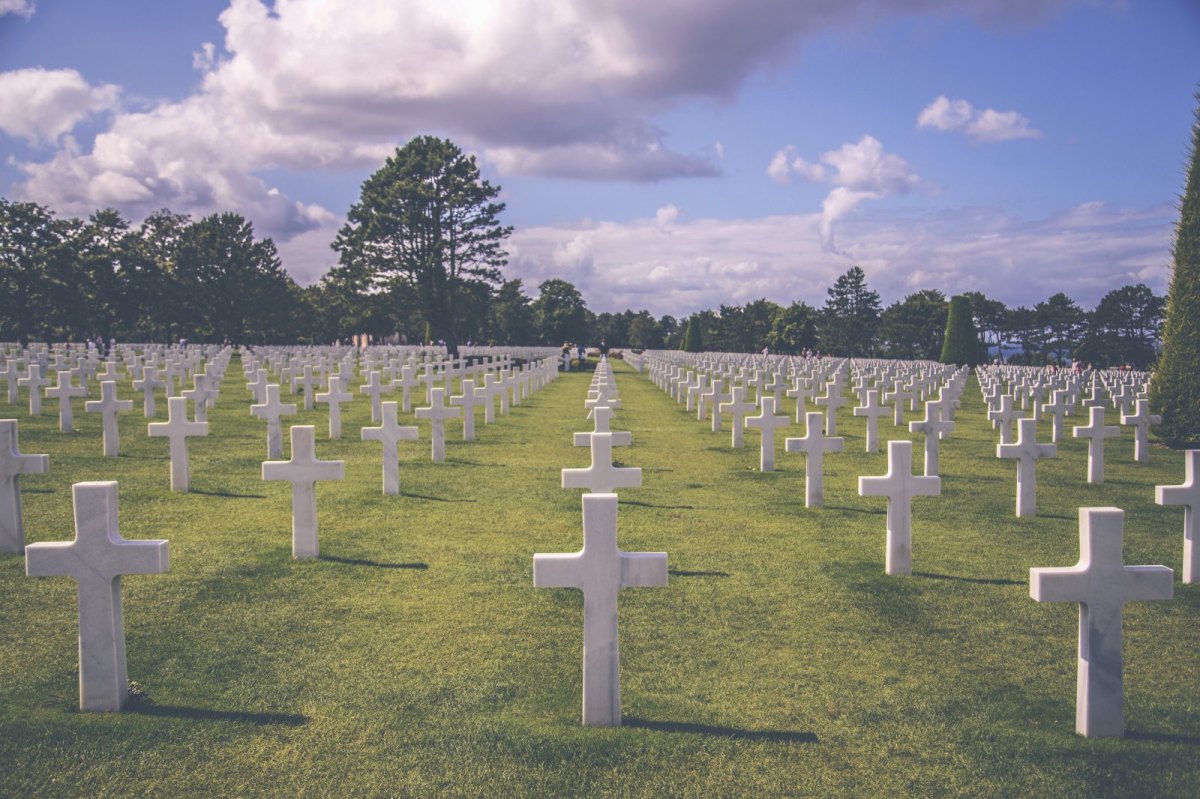 Ein Militärfriedhof in den USA (Symbolbild).