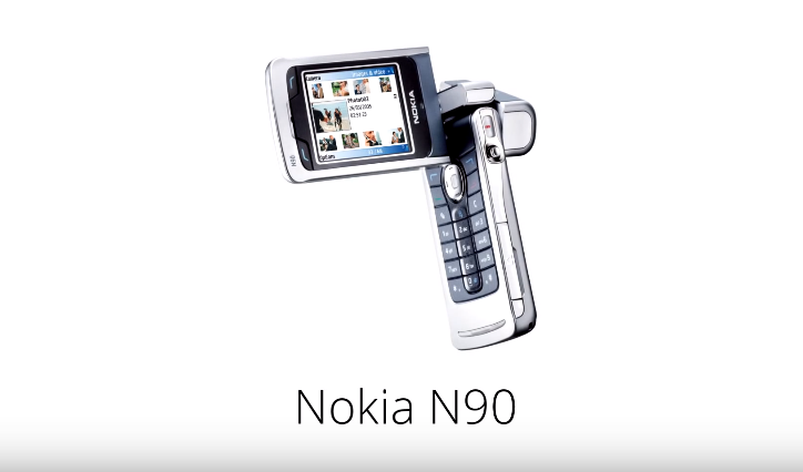 Verstellbares Display und eine Linse mit zwei Megapixeln von Carl Zeiss: das waren die Highlights des "N90". 