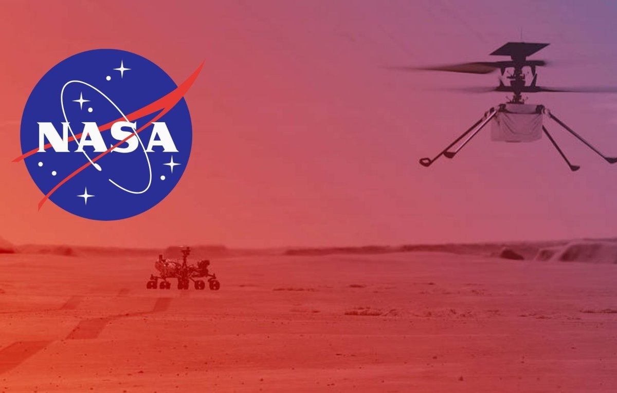 Ingenuity und Perseverance auf dem Mars